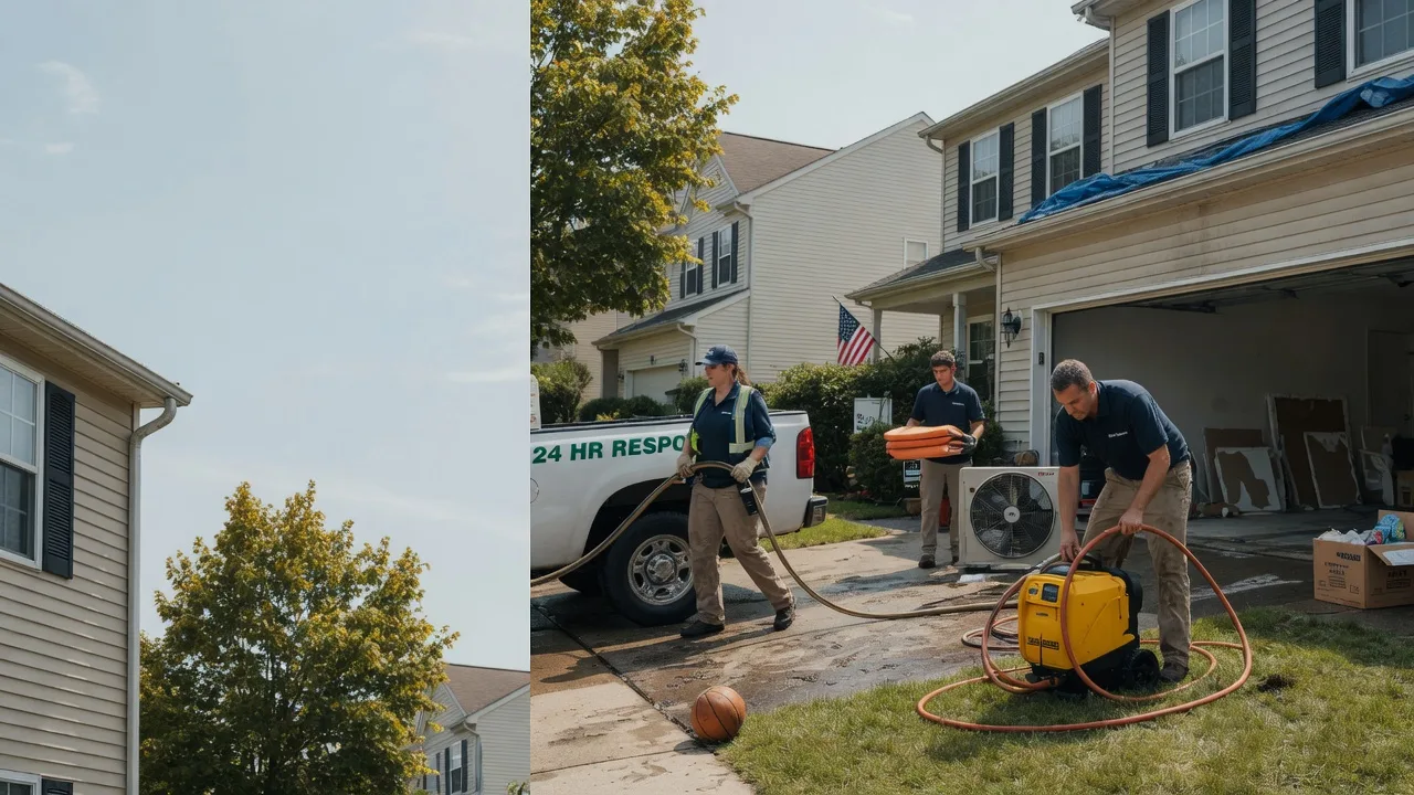 Emergency Water Damage Restoration in Bridgewater Corners, VT near me